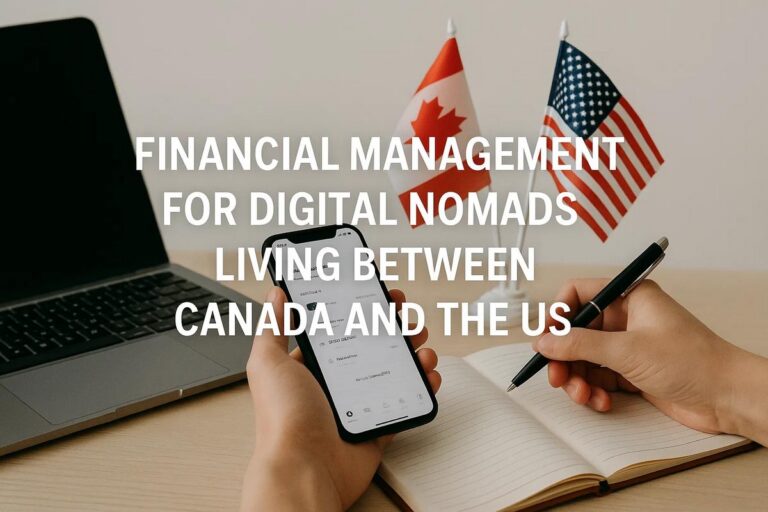 Financial management for digital nomads living between Canada and the US