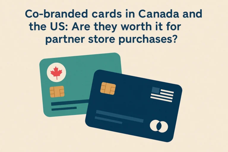 Co-branded cards in Canada and the US: are they worth it for partner store purchases?
