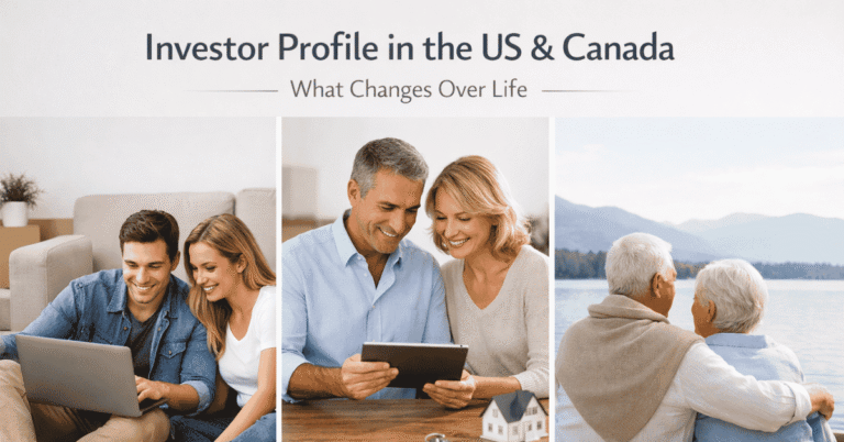 Investor profiles in the U.S. and Canada: how they change over a lifetime