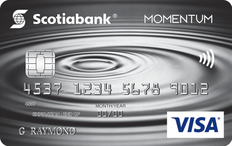 The benefits of the Scotia Momentum® No-Fee Visa* Card